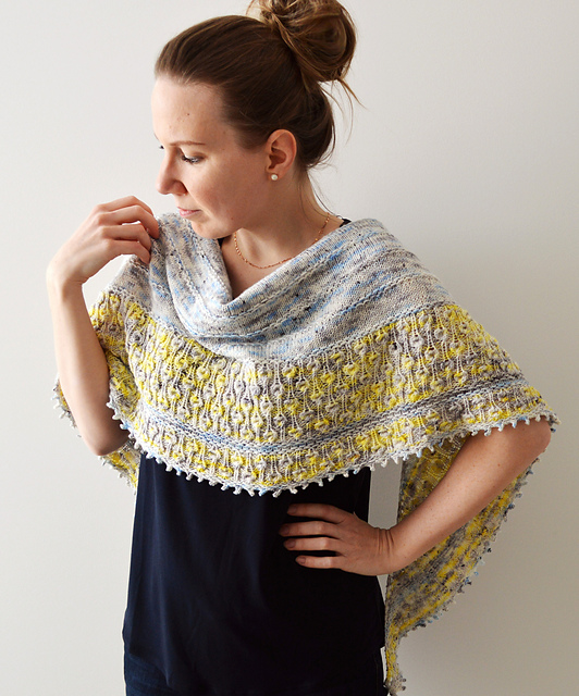 Sunshowers Shawl