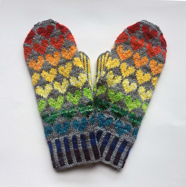 Love Still Wins Mittens
