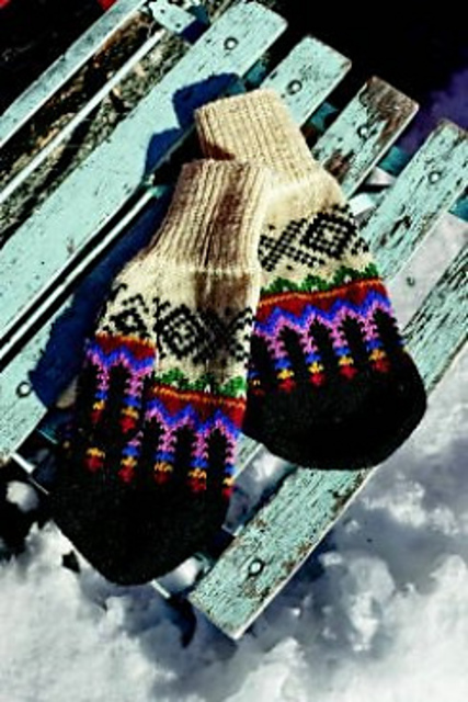 Mittens with Claw pattern from Setesdal