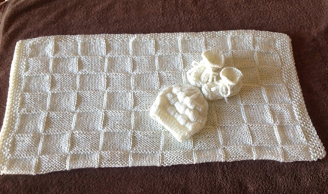 Baby Blocks Blanket Set