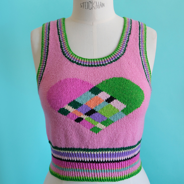 Christmas Heart Vest