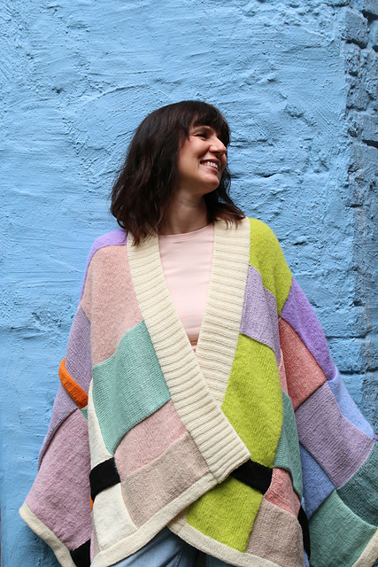 CITY basket poncho 2