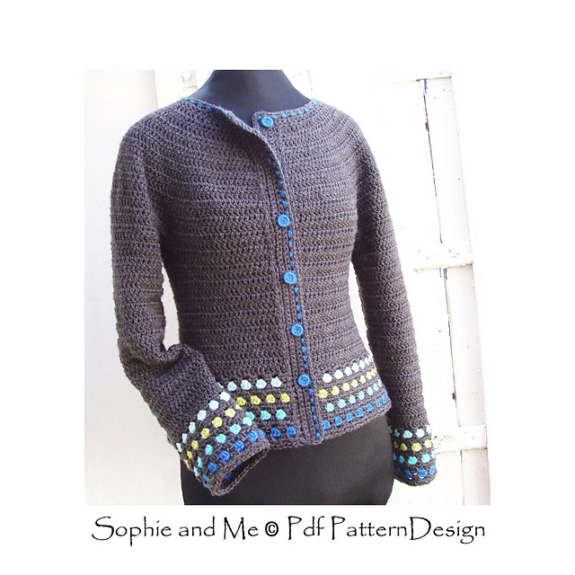 Short Jacket with Round Yoke