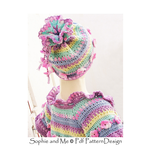 Summer Hat with Flowers