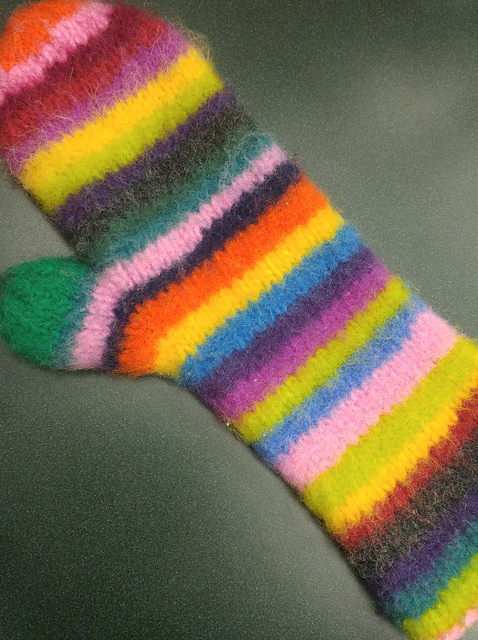 Felted Oven Mitts