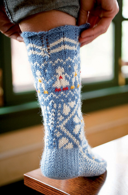 Liv Patterned Socks
