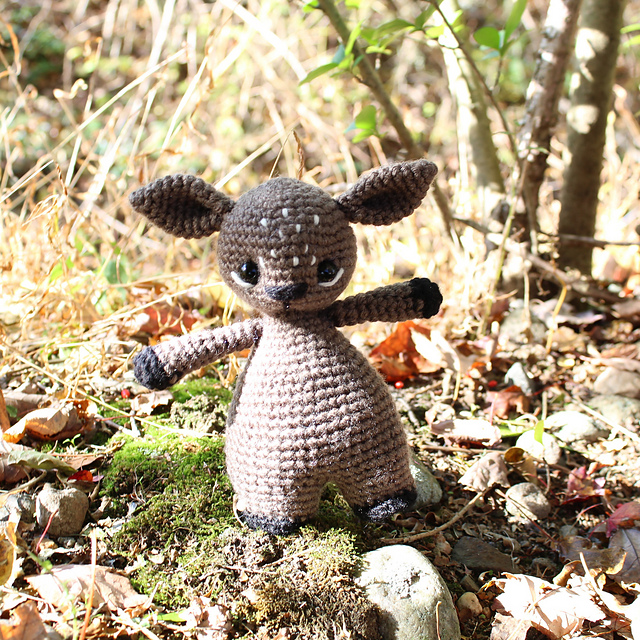 Ponderosa the Fawn Amigurumi