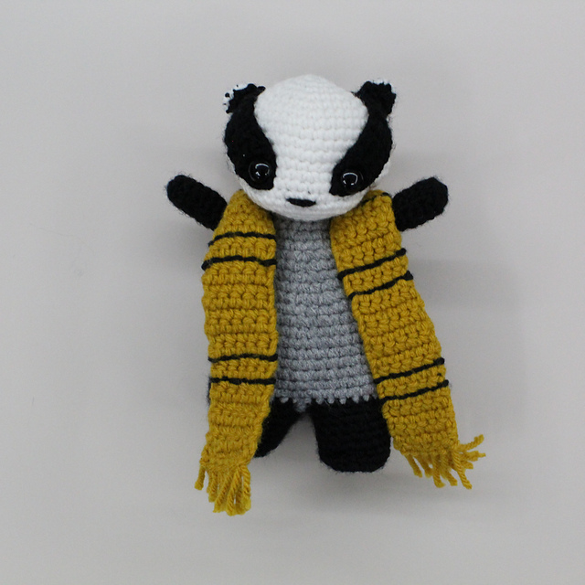 Badger Mascot Amigurumi