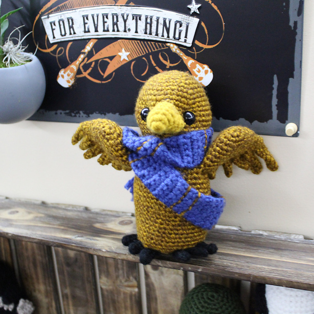 Ravenclaw Mascot Amigurumi