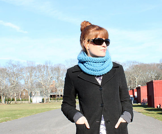 DIY Chunky Cowl