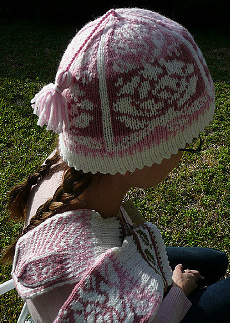 Helene Hat and Mittens