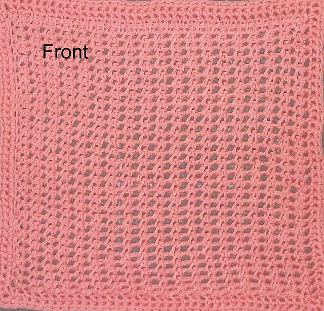 Fan Stitch Square