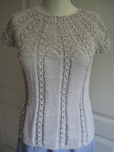 #14 Casual Knit Yoke Tee