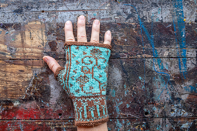 Taraxacum Fingerless Mitts