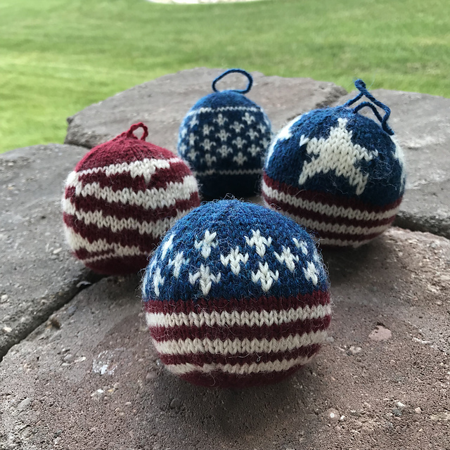 Stars & Stripes Ornaments (Fourth of July)
