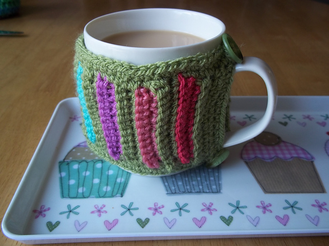 Crochet Rib Mug Cosy