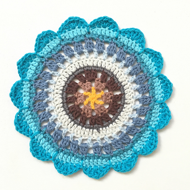 Frozen Flower Mandala