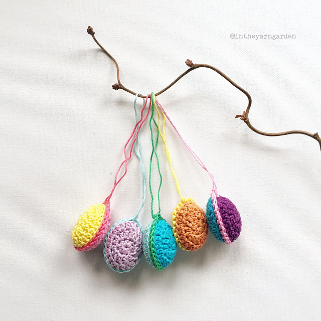 Easter eggs for the easter tree