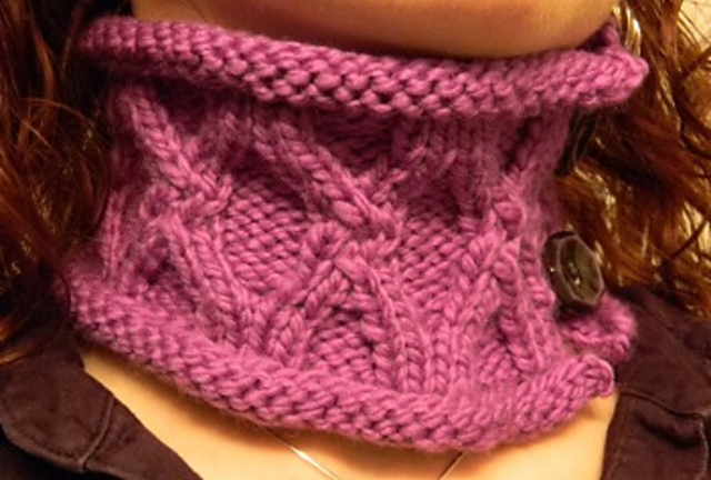 Twisted X Neck Warmer