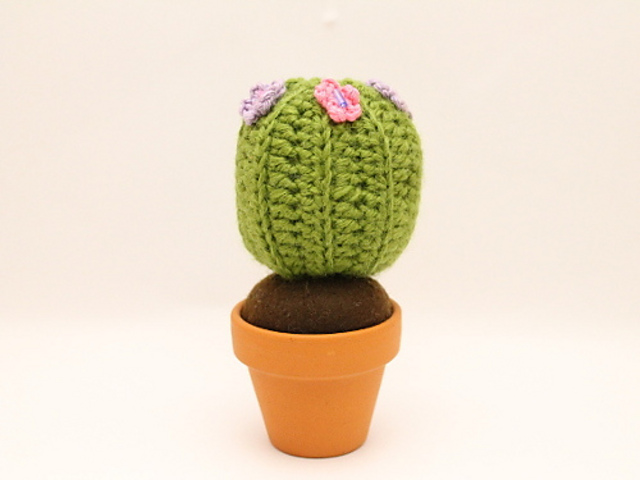Amigurumi cactus