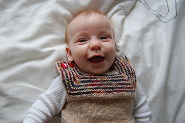 Thora's Top - a purl free vest