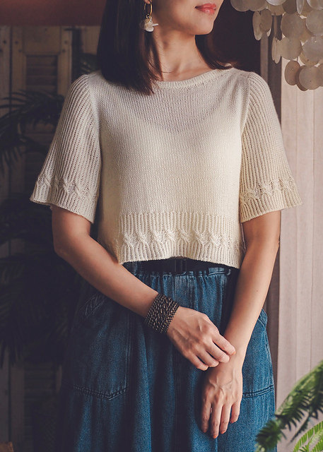 Ravelry: Lyra Tee pattern by Irene Lin