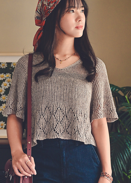 Ravelry: Anise Top pattern by Irene Lin