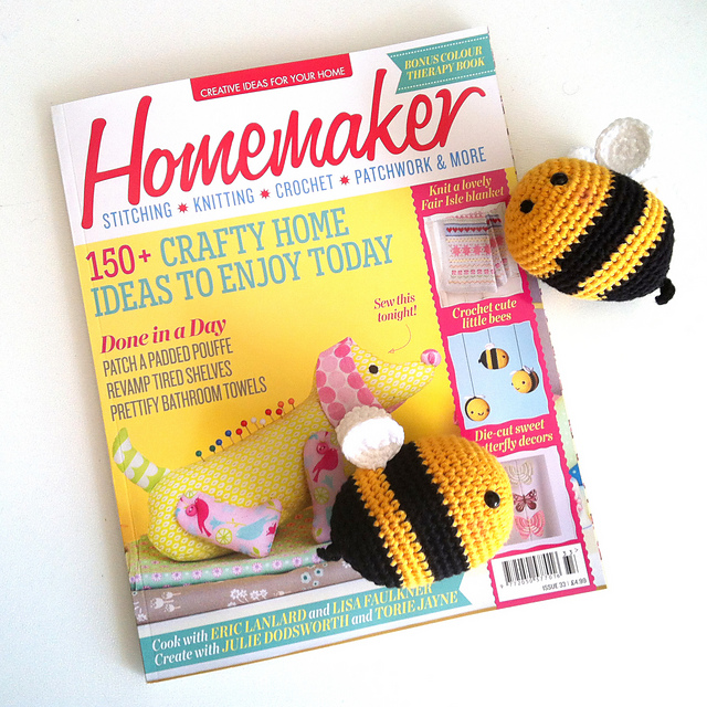 Amigurumi Bumblebees