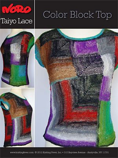 Taiyo Lace Color Block Top
