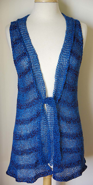 Summer Linen Tunic-Vest