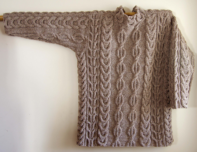 Geghard Cabled Sweater