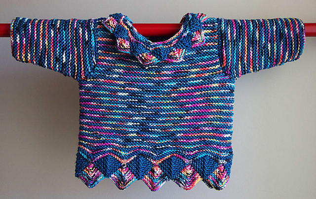 Ocean Rainbow Baby Pullover