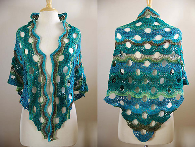 Coral Reef Shawl