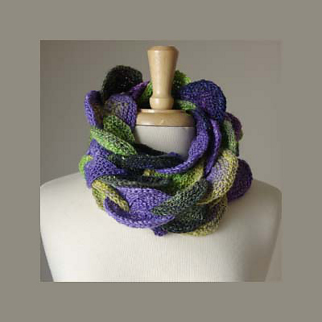 SILK GARDEN SCARF / NECKLACE