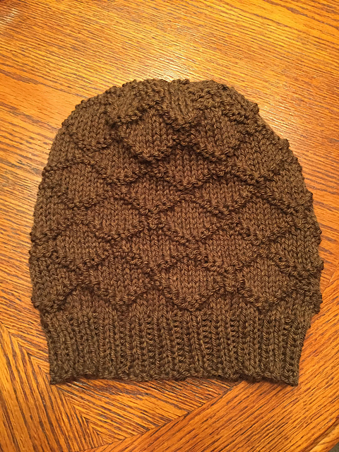 Reversible Diamond Beanie