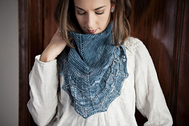Blue Lake Springs Shawlette