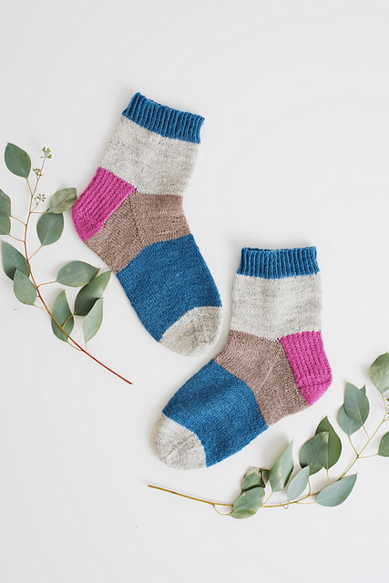 Cormac Color Block Socks