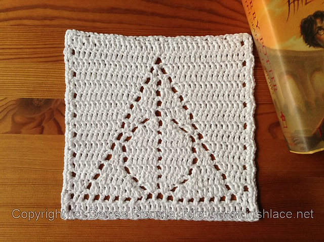 Deathly Hallows Dishcloth