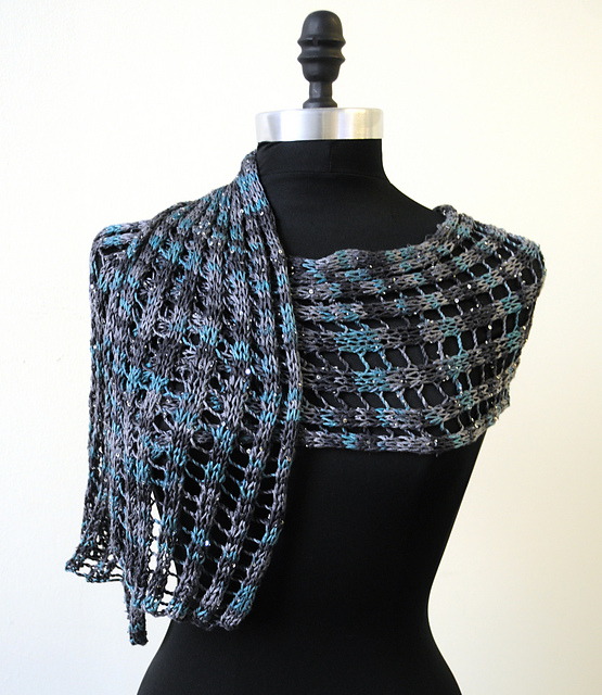 Peekaboo Shawl