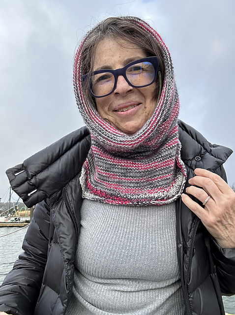 Cashmere Glitter Cowl/Hoodie