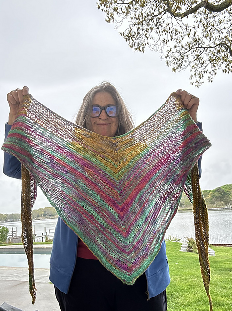Not A Triangle Shawl
