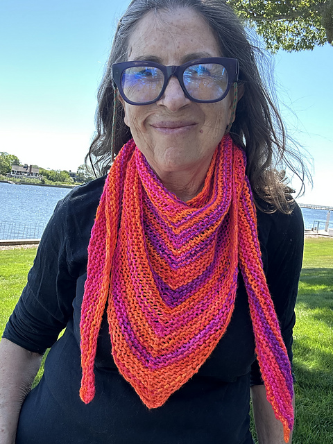 Garter Angled Neckerchief