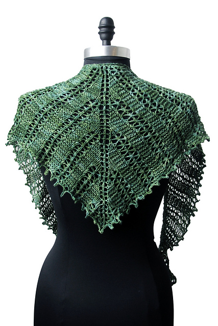Pillars of the Earth Shawl