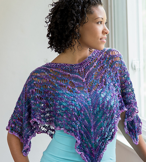 Feather Poncho