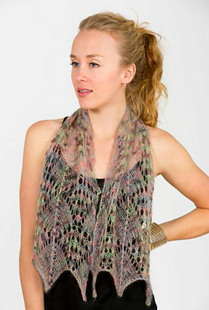 Madeira Scarf in Silk Halo