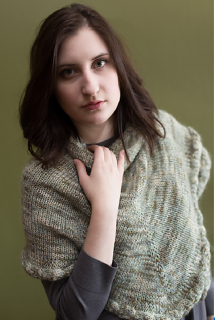 Tempest Shawl for Yarnbox Luxe