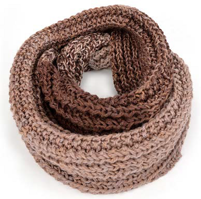 Merino Cloud Gradient Cowl