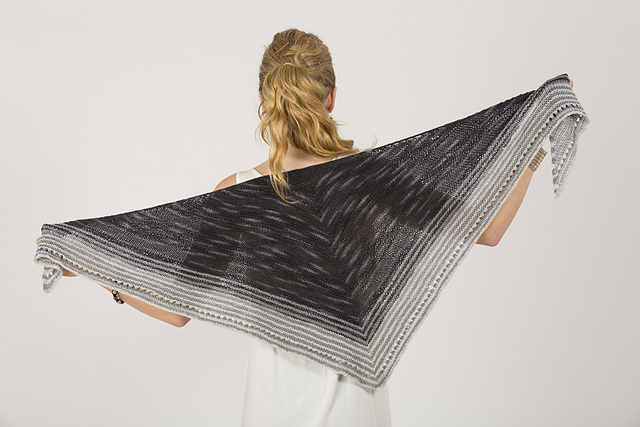 Gradient Triangle Shawl