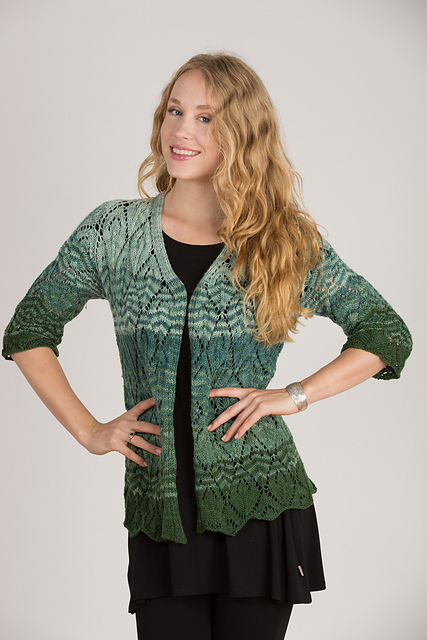 Gradient Lace Jacket