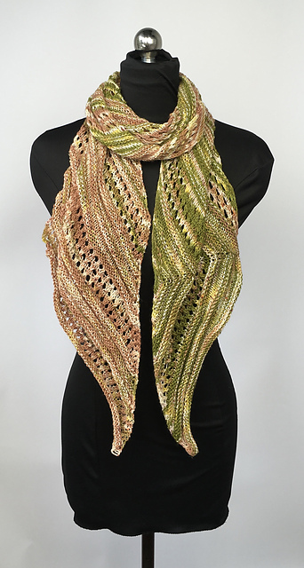 Falling Leaves Shawl